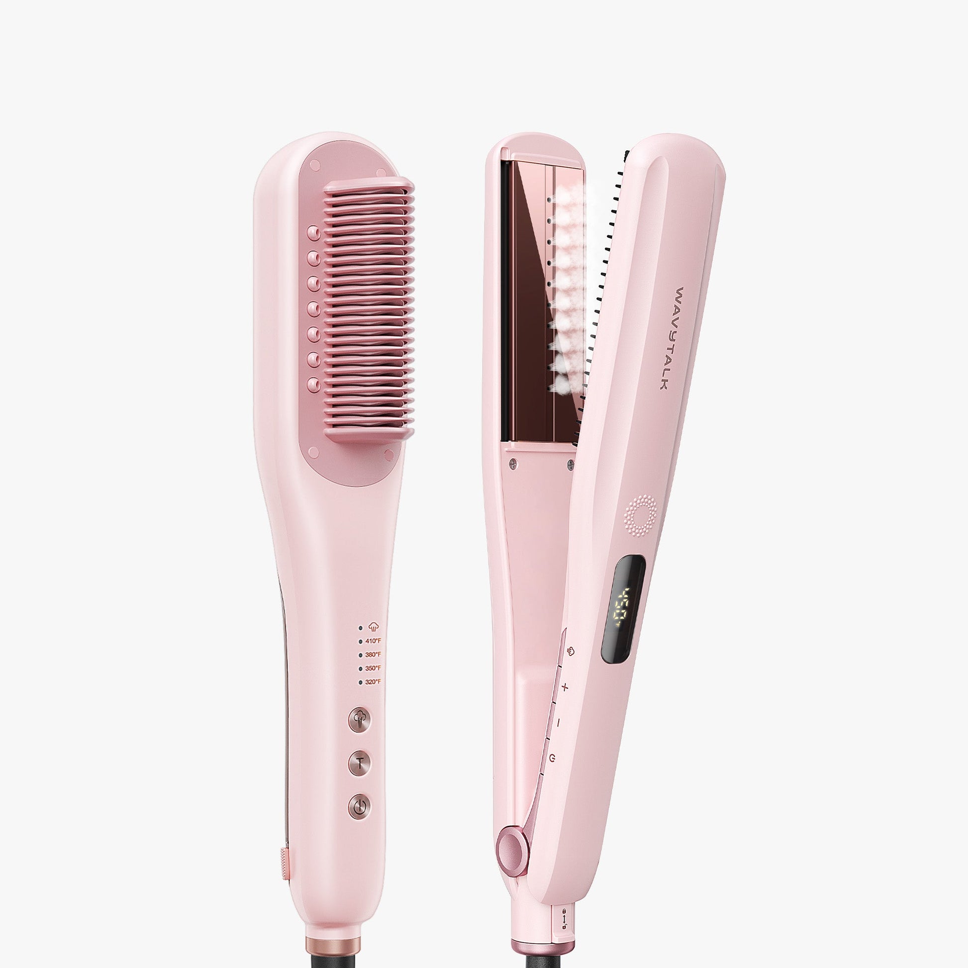 Pink Steamline Pro and pink Steam Sesh on a white background